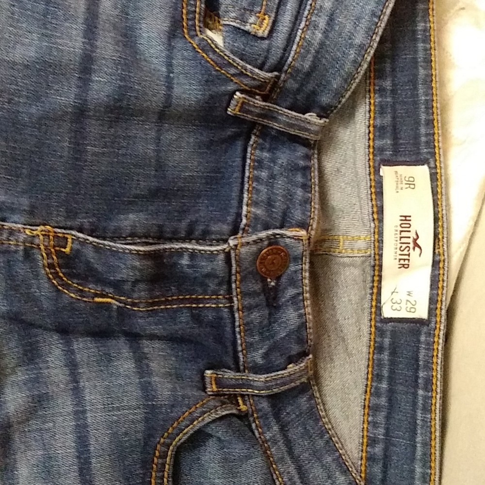 HOLLISTER boot cut jeans